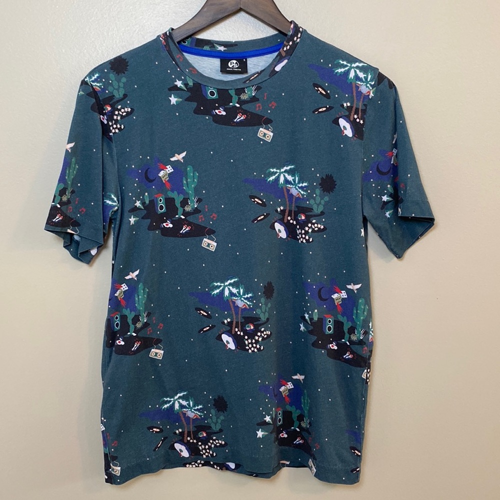 Paul Smith Desert Island Disco Tee Small